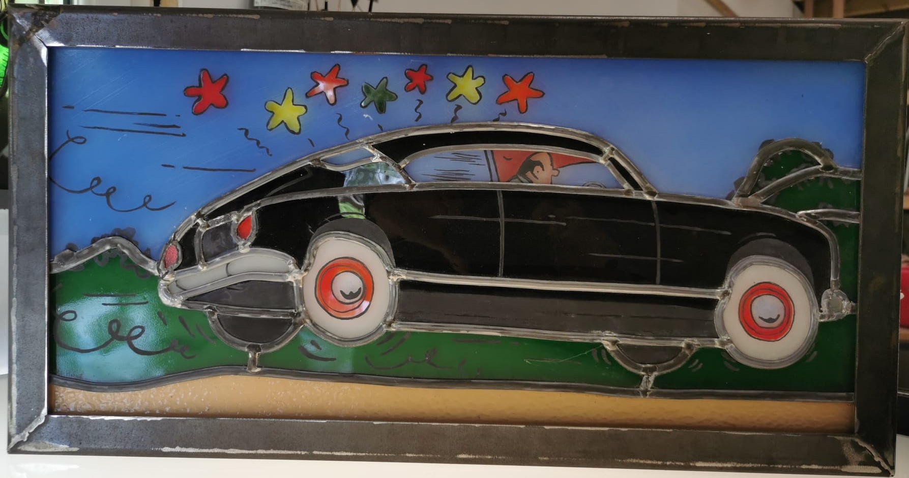 Lancia Aurelia, d'après Tintin, L'affaire Tournesol